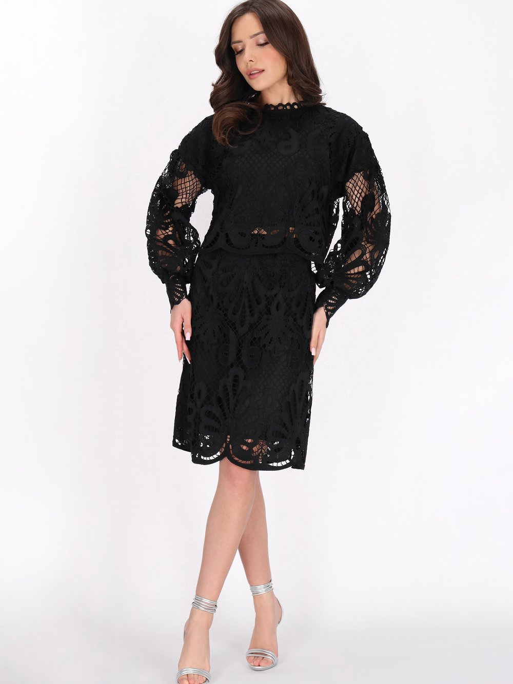 Faina Rock Damen schwarz, L