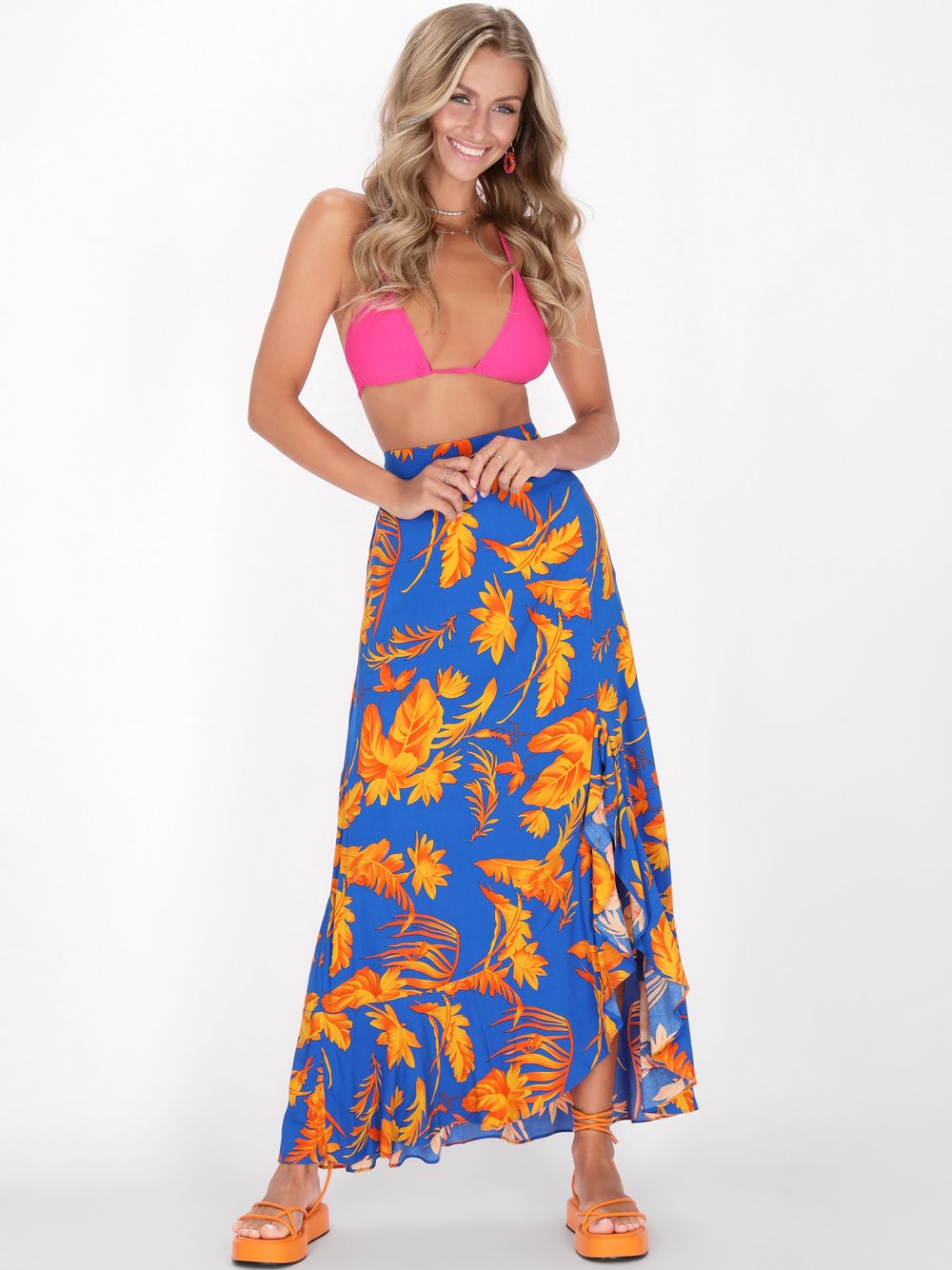 IZIA Rock Damen blau, S