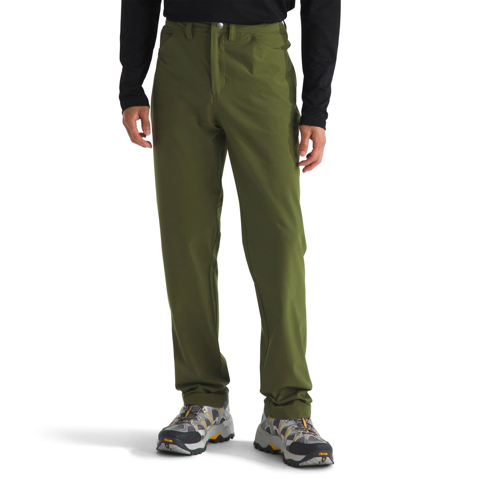 The North Face Men's Paramount 5-Pocket Pant (Size 30-Long) Woodland Green/Woodland Green, Elastine,Polyester