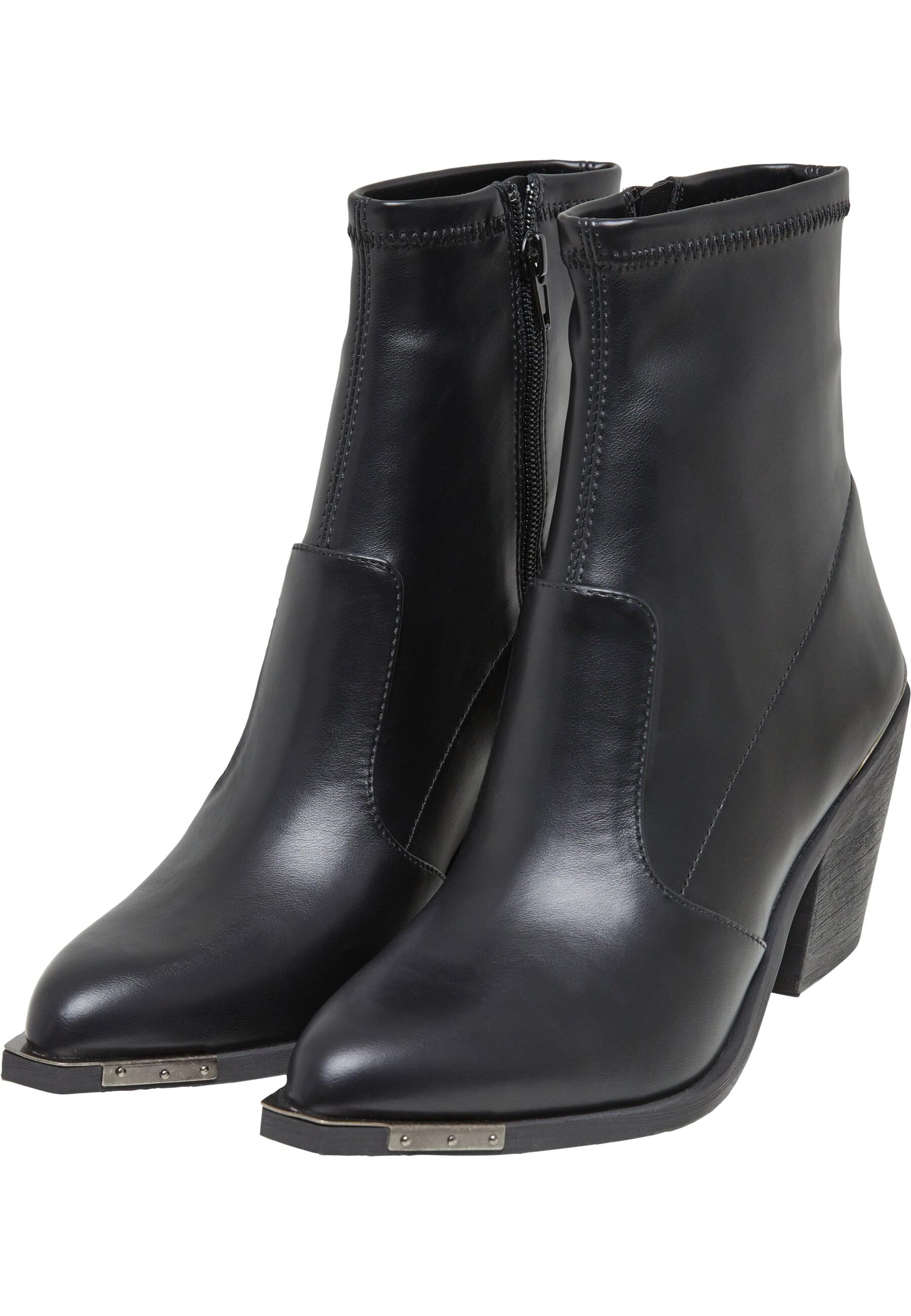 Stiefel BUFFALO "Buffalo west boot lo", Damen, Gr. 39, schwarz, Kunstfaser, unifarben, Schuhe Stiefel