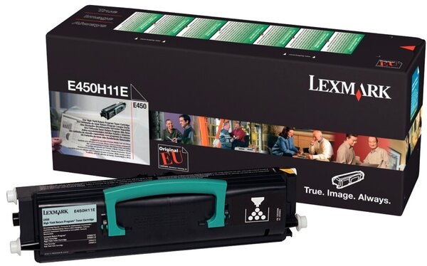LEXMARK Rückgabe Tonerkassette schwarz für E450 Image