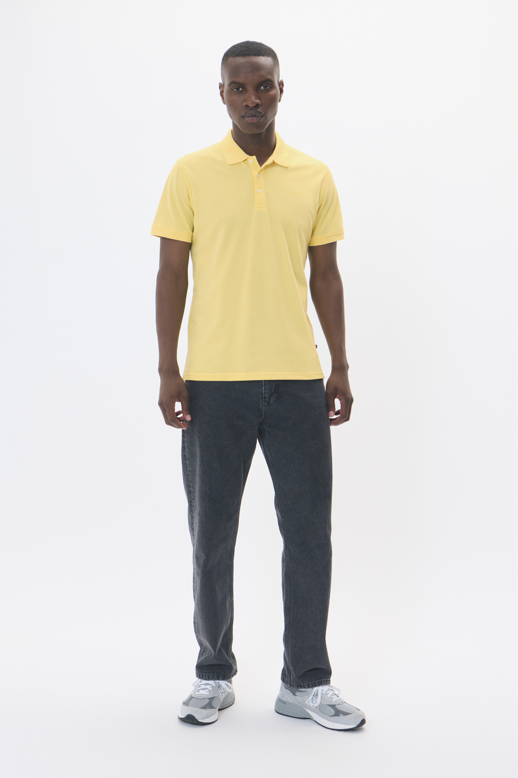 Poloshirt Gerade Passform yellow Image