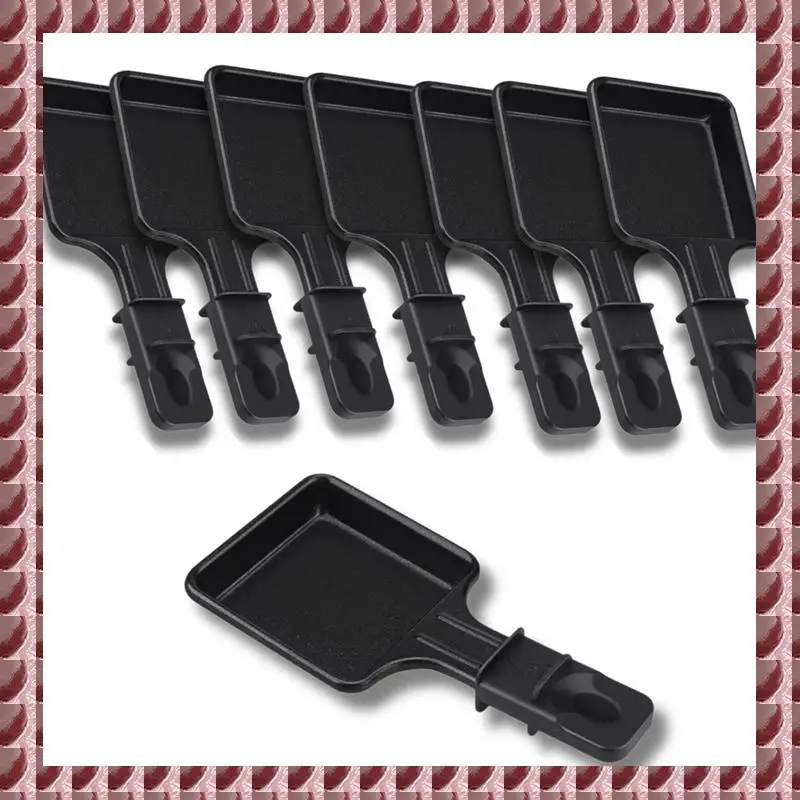 A95G Antihaft-Raclette-Pfannen, Mini-Quadrat-Raclette, kompatibel mit Tefal Raclette-Maschine, ergonomisches Design und leicht zu reinigen Image