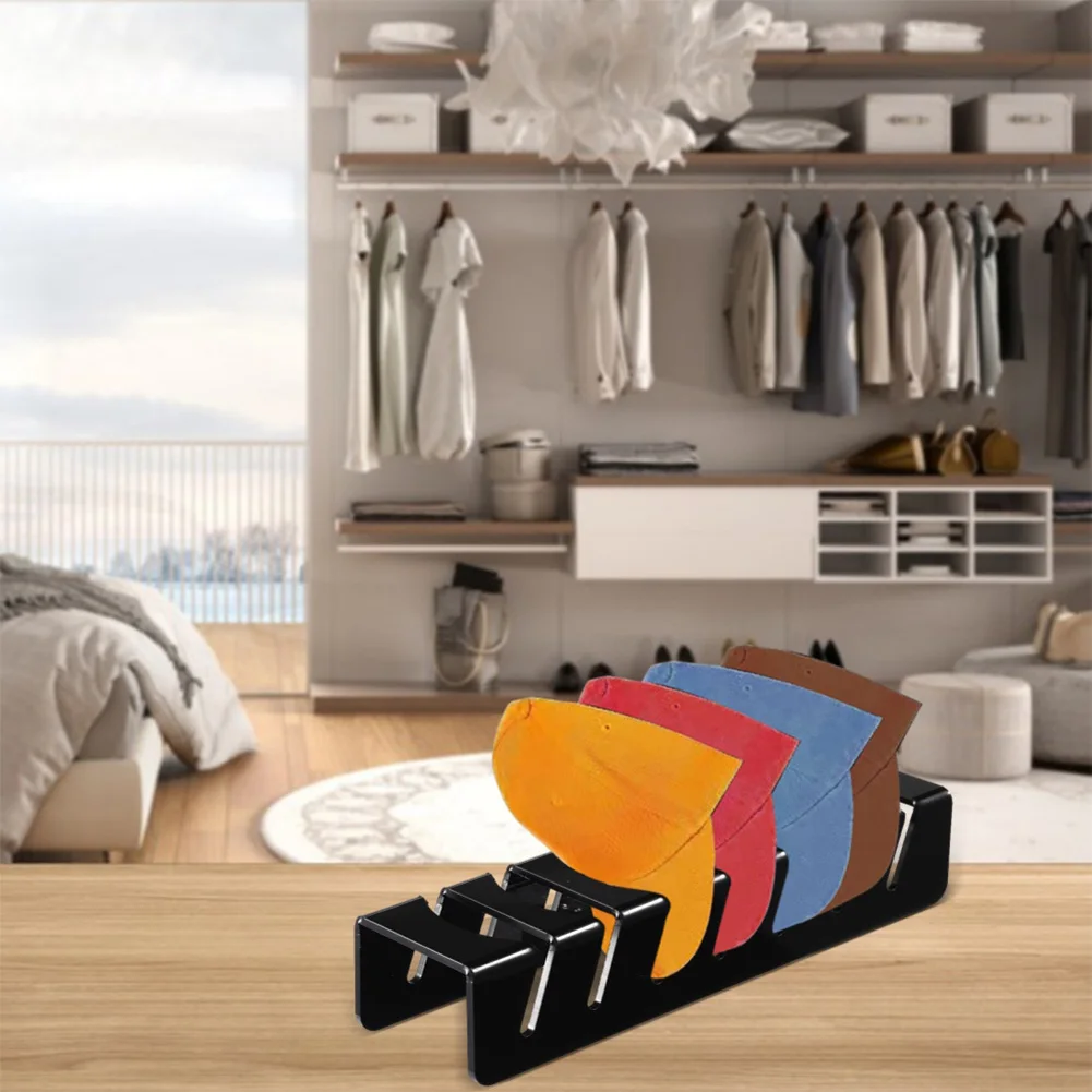 Hut-Display-Organizer, Hutständer für Baseballkappen, Acryl-Baseballkappen, Display-Organizer für Schlafzimmer, Wohnzimmer, Schrank, Kommode