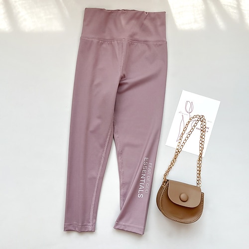 kinderkleidung Mädchen Gamaschen Feste Farbe Aktiv Outdoor 7-13 Jahre Frühling Schwarz Weiß Rosa Image