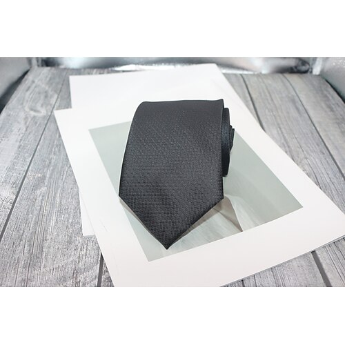 Herrenkrawatten, Strickwaren, Alltagskrawatten, formelle Krawatten, gerippte Krawatten, lässige Krawatten, einfarbige Krawatten mit Strukturmuster, Business-Krawatten Image