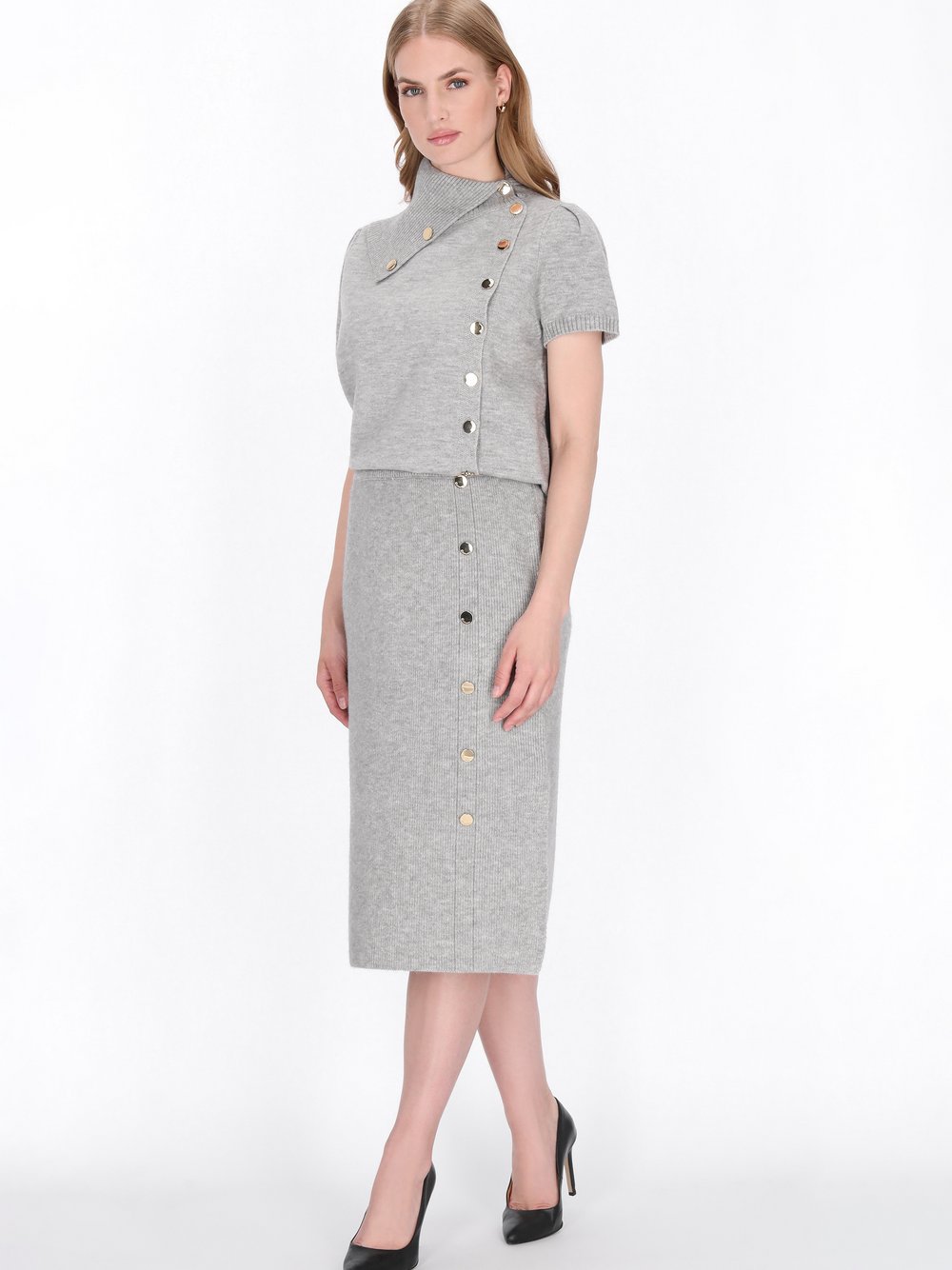 Dreimaster Rock Damen grau, M/L Image