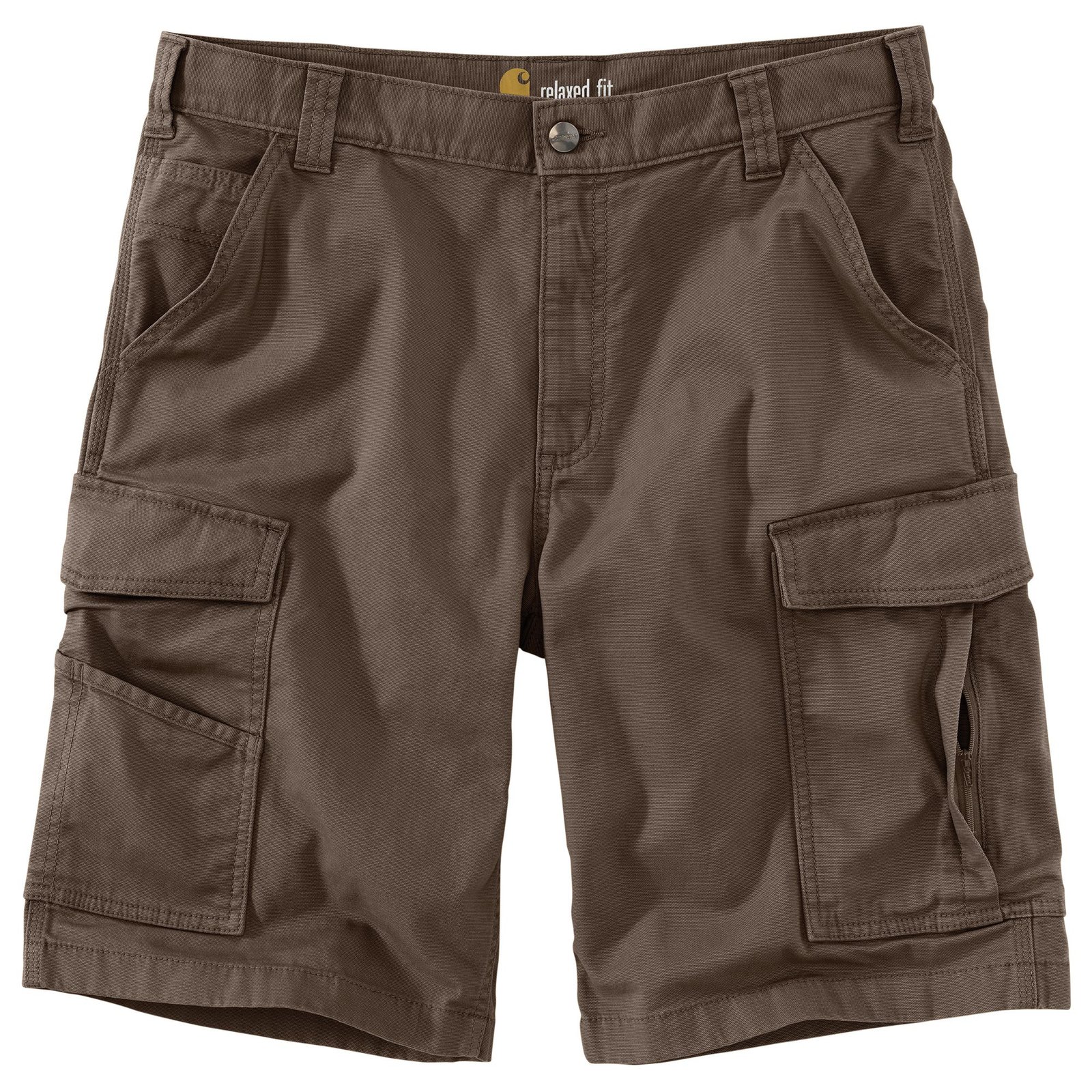 Carhartt Men's Relaxed 11" Rigby Cargo Short (Size 40) Tarmac, Cotton,Spandex