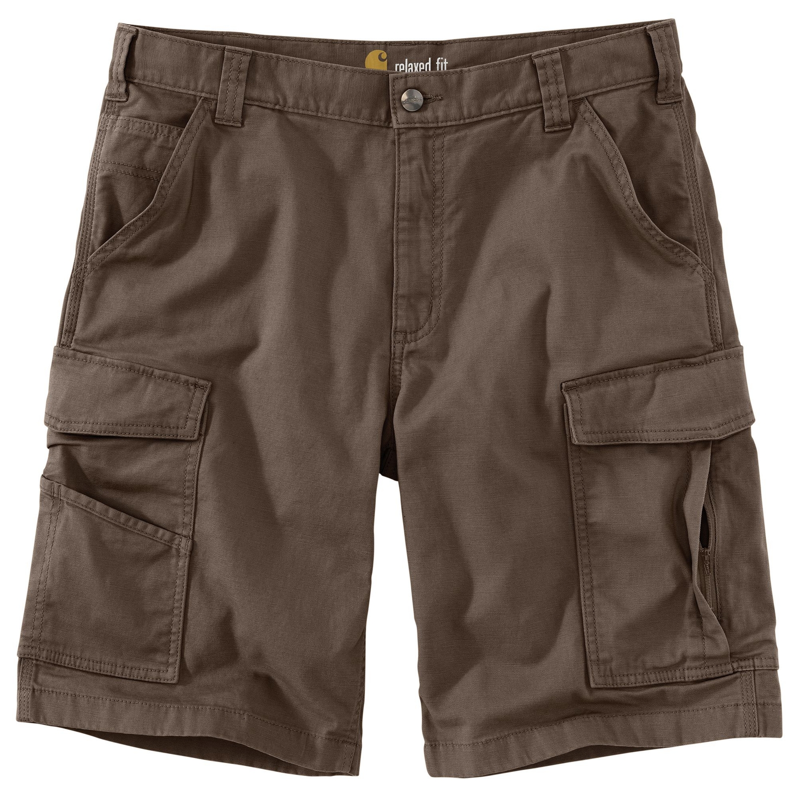 Carhartt Men's Relaxed 11" Rigby Cargo Short (Size 32) Tarmac, Cotton,Spandex