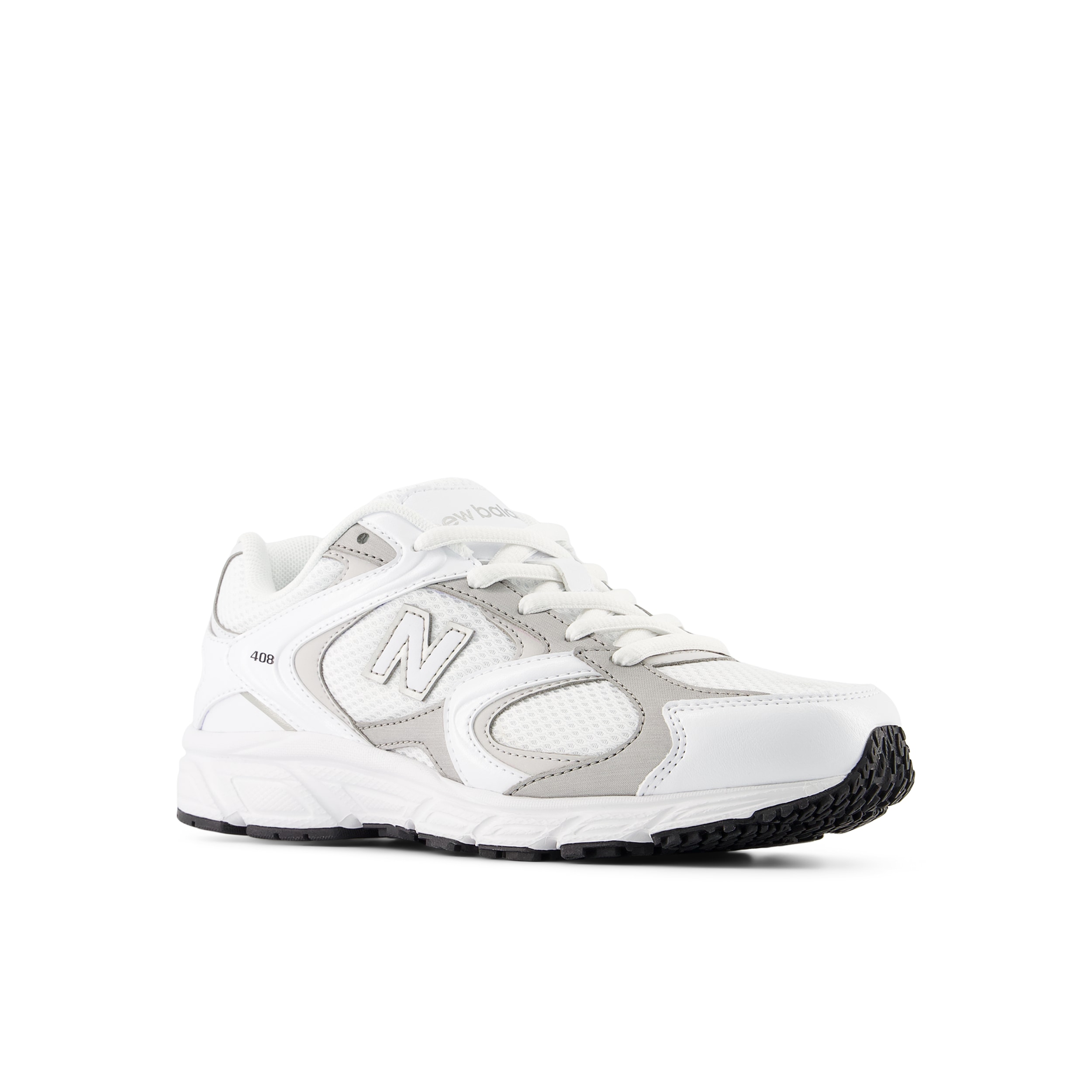 Sneaker NEW BALANCE "408", Damen, Gr. 40, nb 103 weiß, Synthetik, Textil, Schuhe Sneaker, von dem New Balance 530 inspiriert