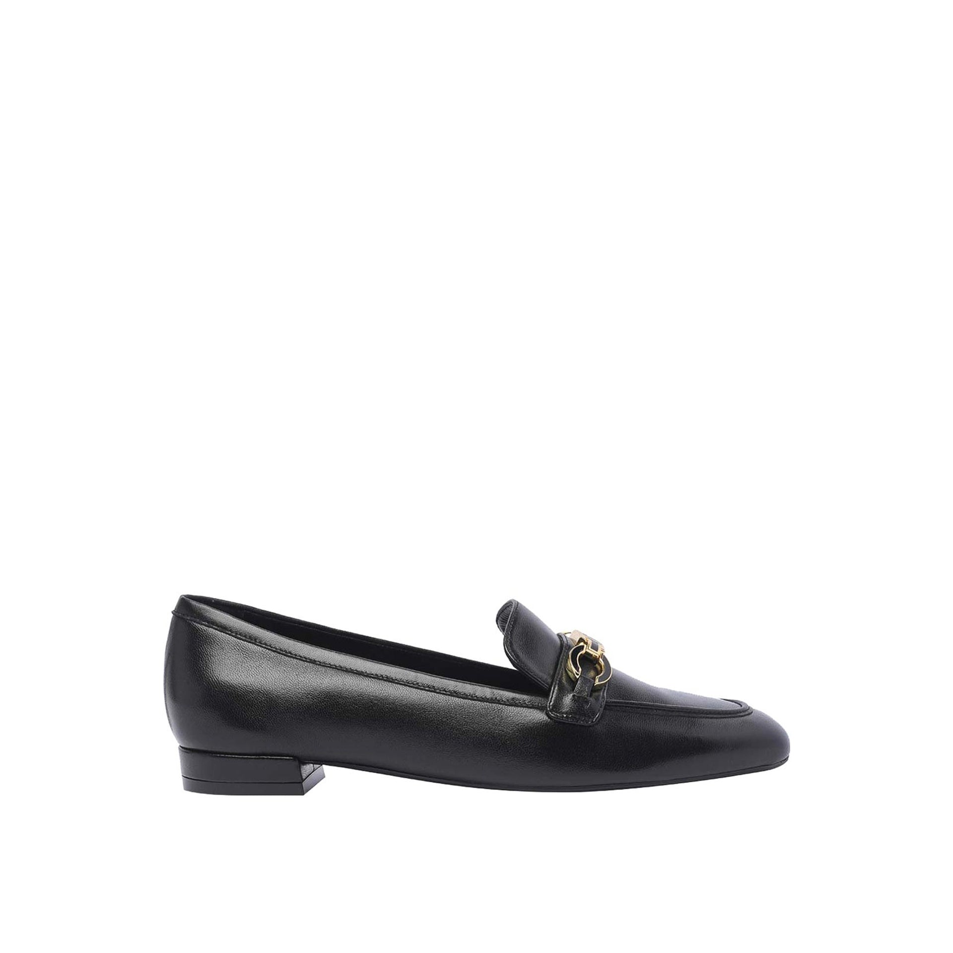 Stuart Weitzman Signature Square Leder-Loafer