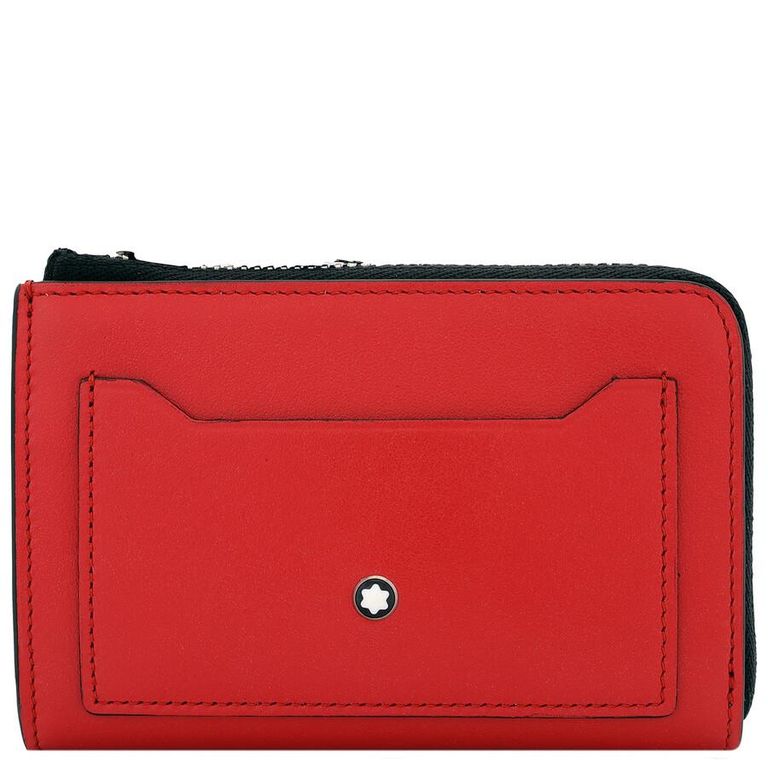 Meisterstuck Key Pouch With 4Cc - Red - Montblanc Wallets
