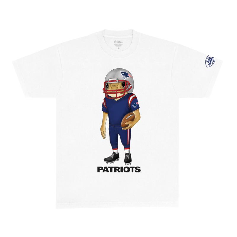 Bad Bunny x New England Patriots Concho T-Shirt Image