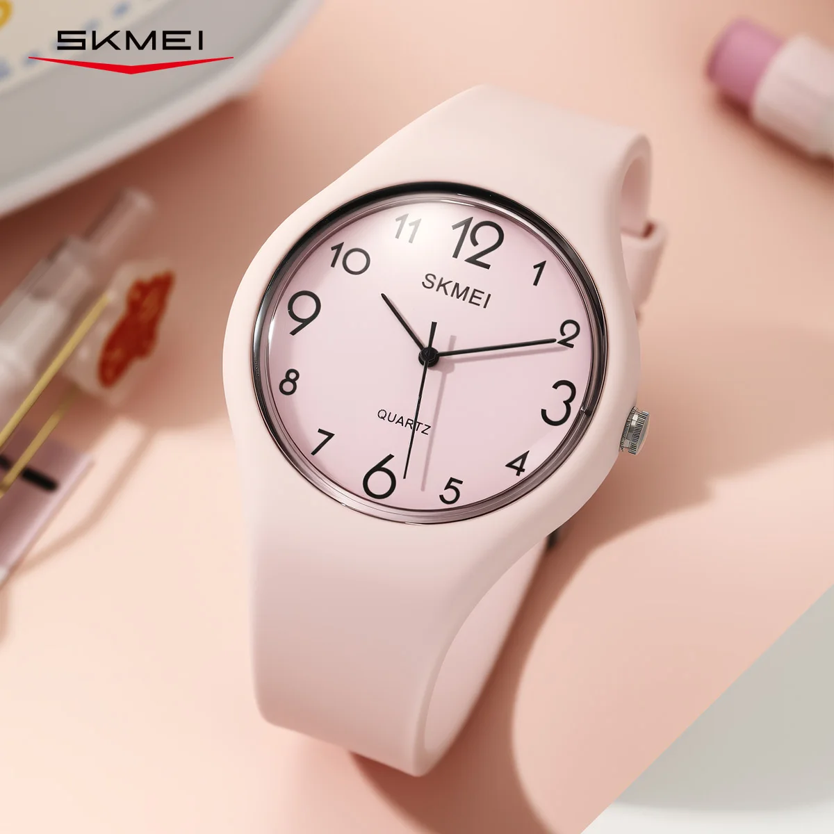 Einfache Quarzuhr Mädchen Student Armbanduhren Frauen Weibliche Uhren Montre Femme Relogio Feminino Uhr Image