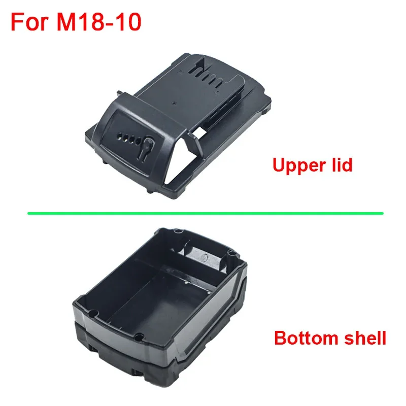 Für M18-10 Batterie Fall Montage Teile Für Milwaukee 18V 48-11-1815 Lithium-Batterie Obere Abdeckung Zurück Fall gehäuse Zubehör Image