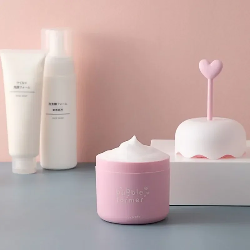 Schaum Maker Blase Hautpflege Schönheit Gesicht Reinigung Schaum Gerät Tasse Schlagsahne Flasche Reiniger Schaum Tasse Gesichts Make-Up Entferner Werkzeug