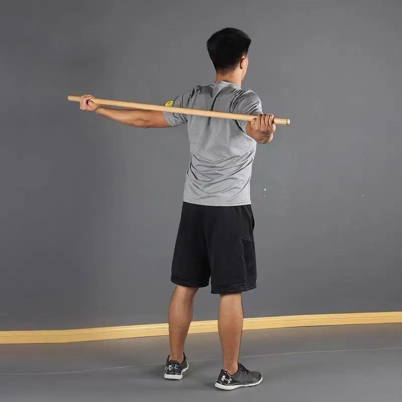 Yoga Pilates Training Equipment Assessment Rod Spine Correction Fitness Wood Stick Body Shape 12 Meters Fitness Equipment