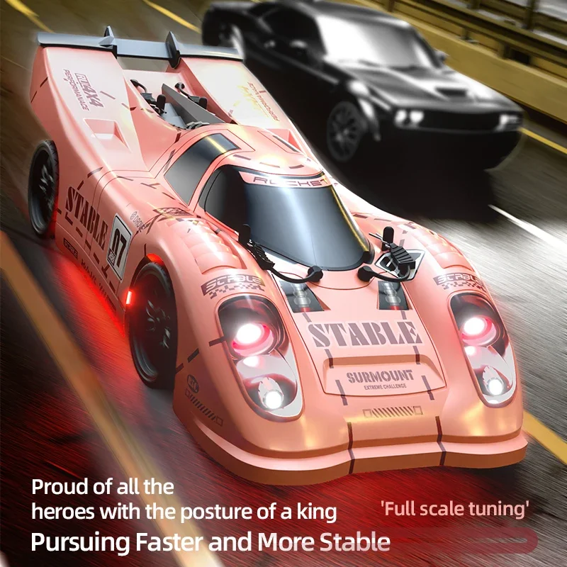 Voitures de dérive RC à grande vitesse, brosse en carbone, véhicule jouet 4WD, voiture de course à dérive télécommandée, voitures de sport de compétition pour enfants, modèle cadeaux