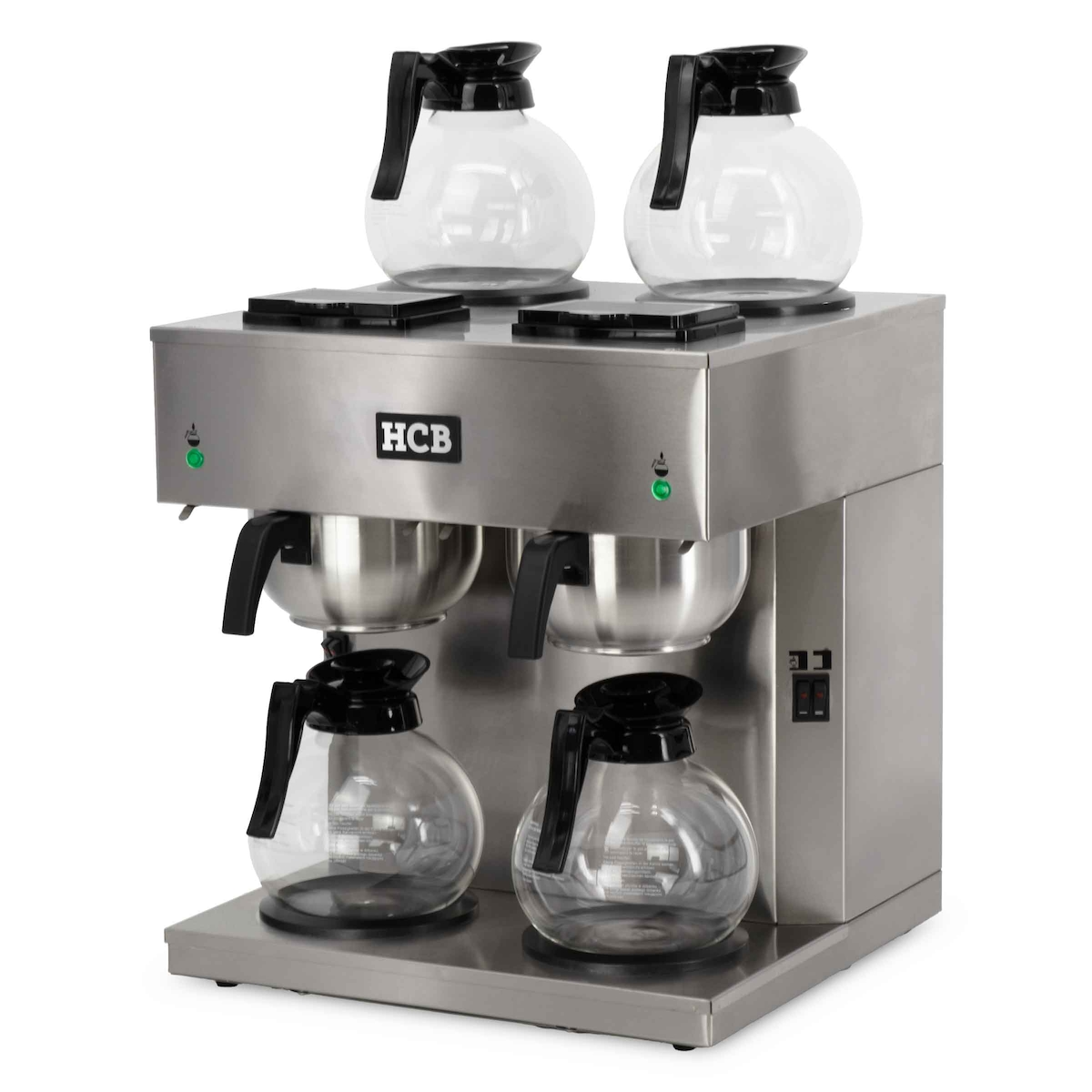 HCB Kaffeemaschine - 2 x 1,8 Liter - 230V - Edelstahl Image