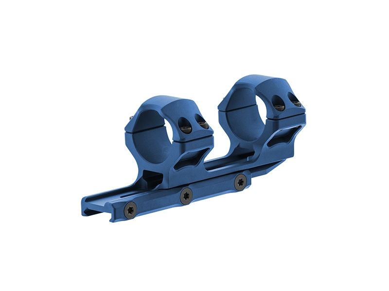 Leapers UTG ACCU-SYNC 30mm Medium Profile 34mm Offset Picatinny Rings Blue AIR31834AB