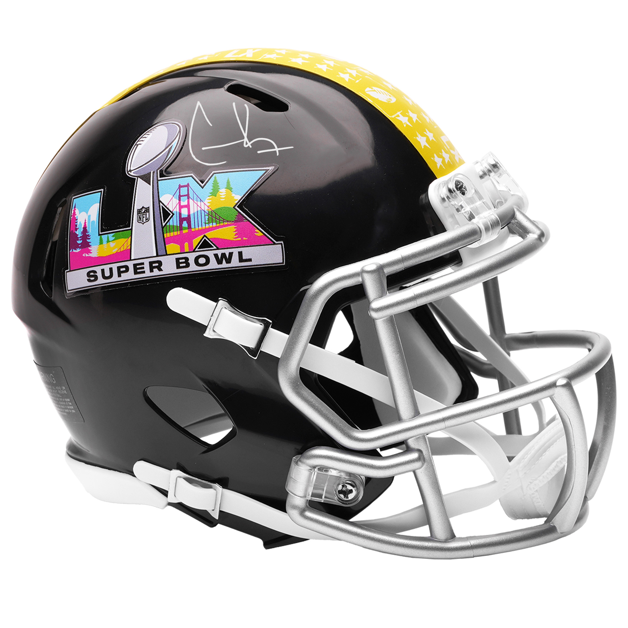 Cooper Kupp Seattle Seahawks signierter Riddell Speed Mini-Helm Super Bowl LX Image