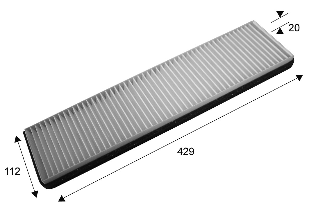 VALEO Filter, Innenraumluft CLIMFILTER COMFORT 716062 Universal 1x für IRISBUS 5006175605 Image