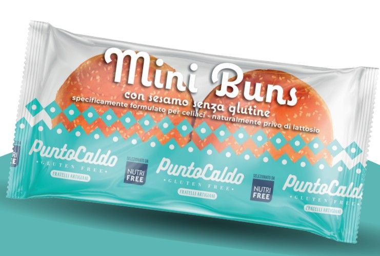 Mini Buns con sesamo CON SESAMO senza glutine - Punto Caldo 50 g