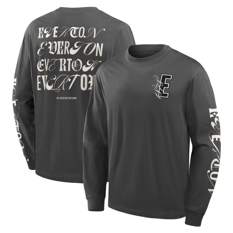 Everton Langarmshirt – Klassisches Zinn – Herren Image