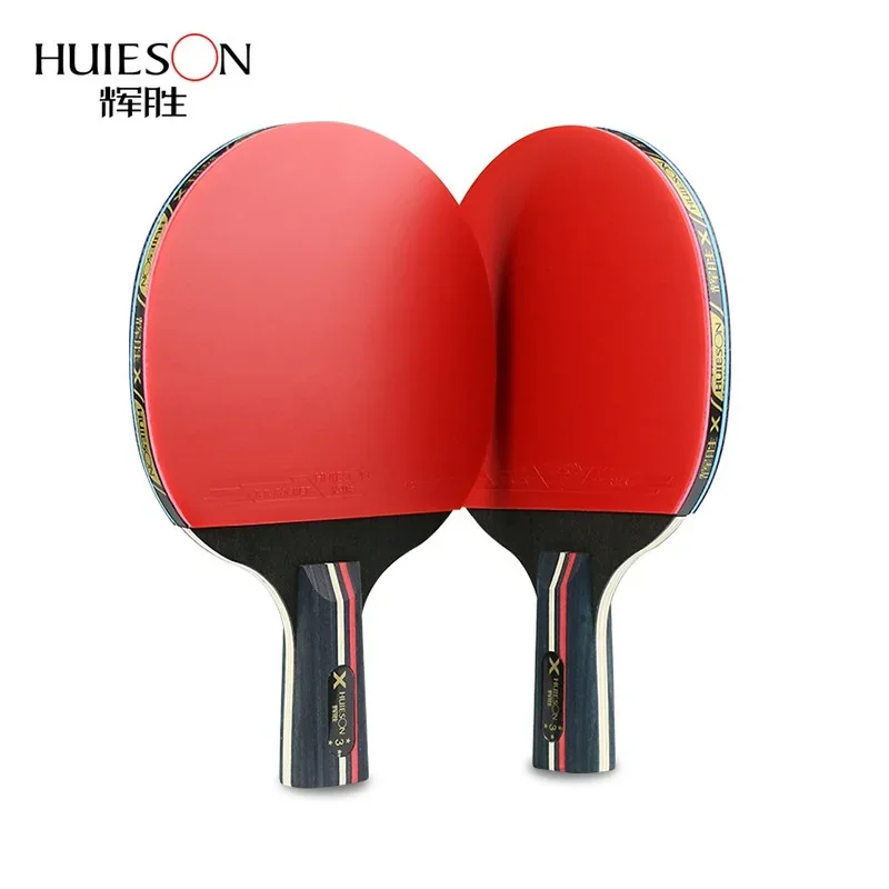 HuIESon raquette de Tennis de Table professionnelle officielle avancée 3 étoiles compétition formation raquette de Tennis de Table raquette de Ping-Pong