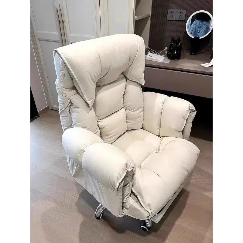 HEIßE Neue Modell Computer Stuhl Sitzende Komfortable Hause Rückenlehne Sofa Studie Büro Boss Drehstuhl E-sport Live Broadcast Image