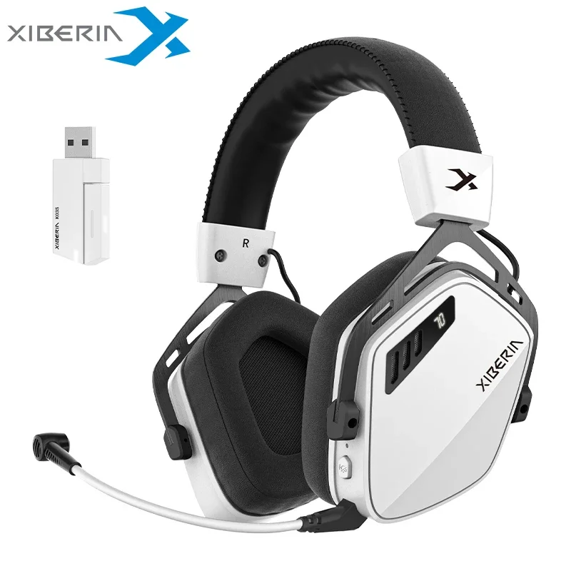 XIBERIA K03S Pro Kabelloser Gaming-Kopfhörer, 2,4 GHz, 4 Modi, 7.1 HiFI-Surround-Sound, 2000 mAh Akku, IEM-Gaming-Headset mit geringer Latenz Image