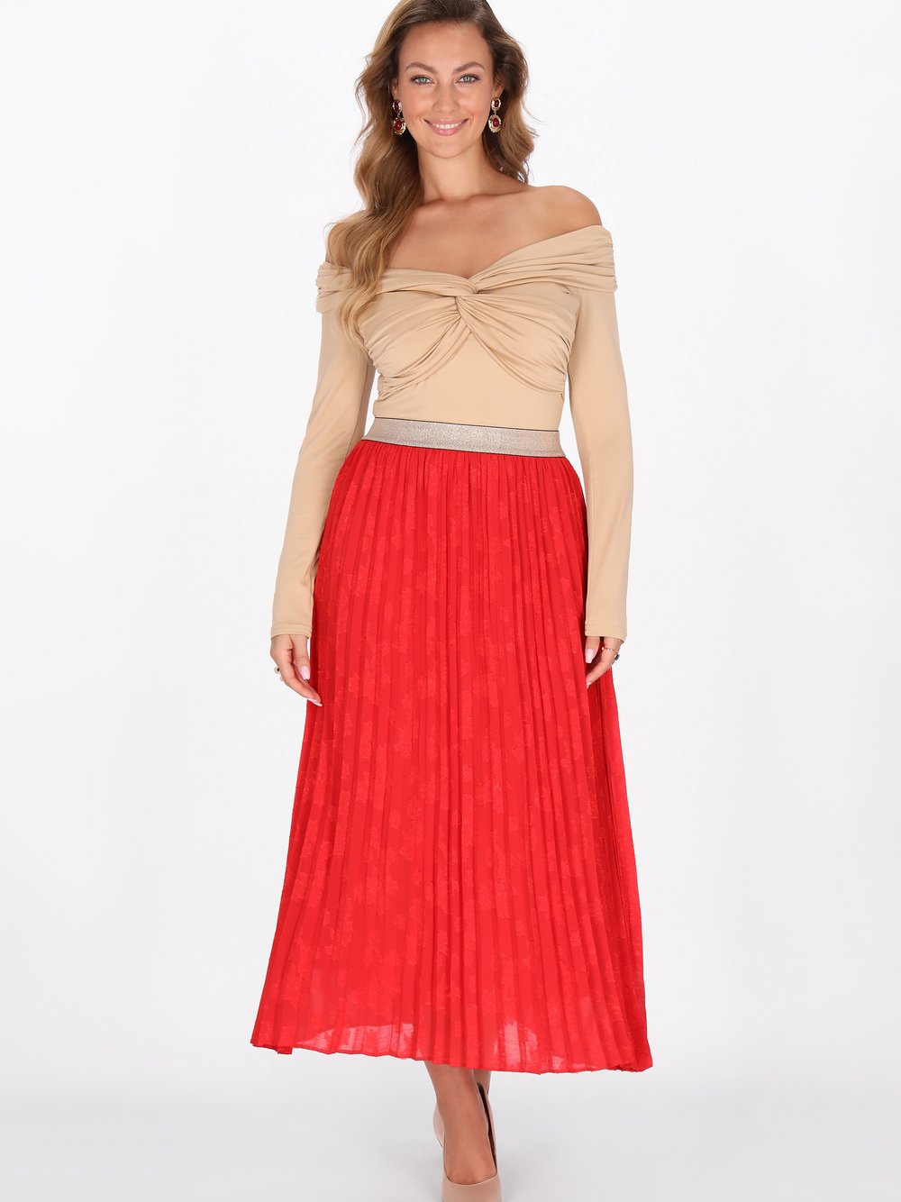Faina Rock Damen rot, S Image