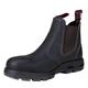 Redback USBOK Chelsea Safety Boots Claret Brown Australian Made UK size 6.5