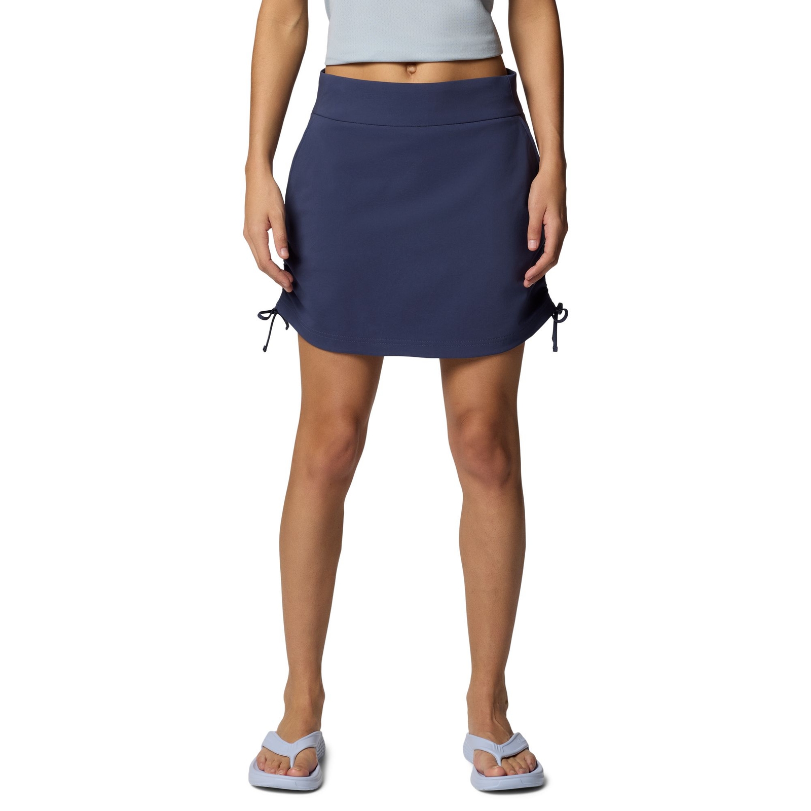 Columbia Women's All Seasons Ruched Skort (Size 3X) Nocturnal, Polyester