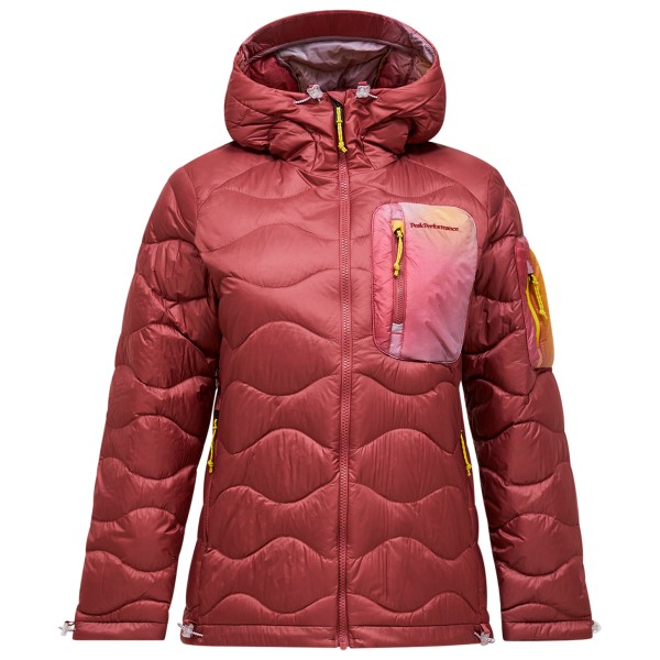 Peak Performance - Women's Aop Helium Utility Down Jacket - Daunenjacke Gr S rot