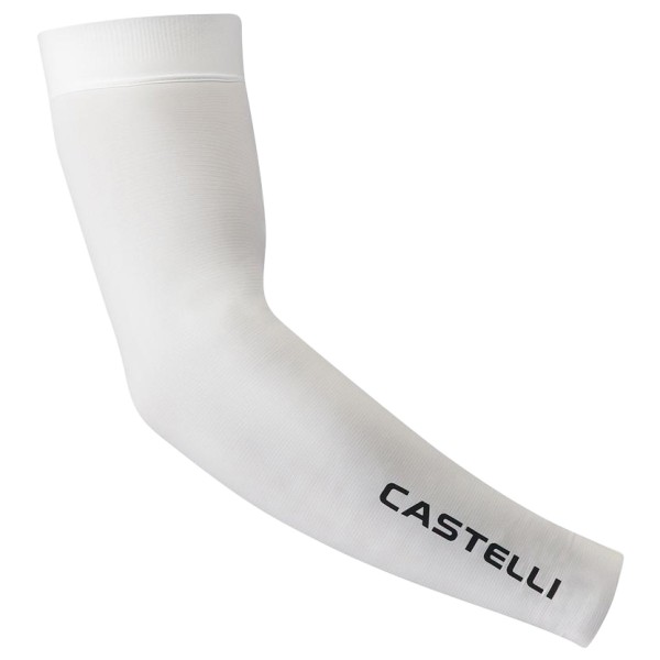 Castelli - UPF 50+ Light Arm 3 Sleeves - Armlinge Gr M grau/weiß