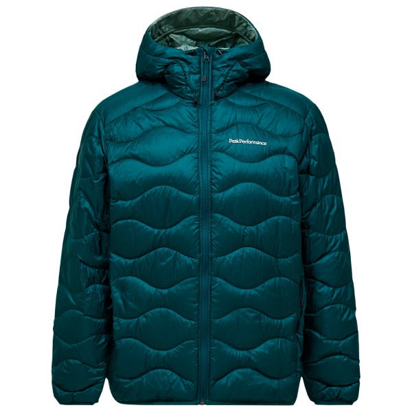 Peak Performance - Helium Down Hood Jacket - Daunenjacke Gr L blau