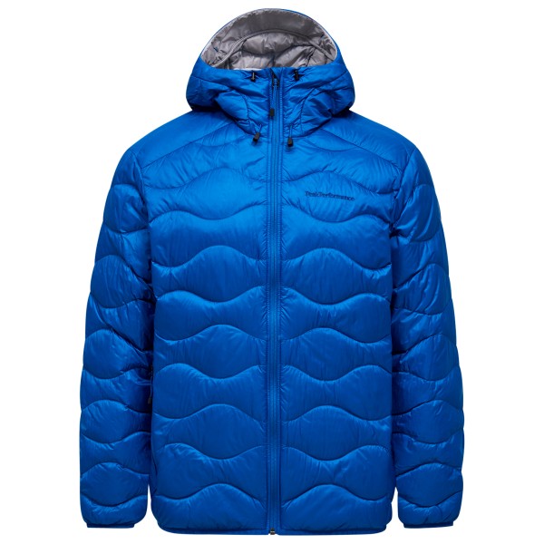 Peak Performance - Helium Down Hood Jacket - Daunenjacke Gr M blau