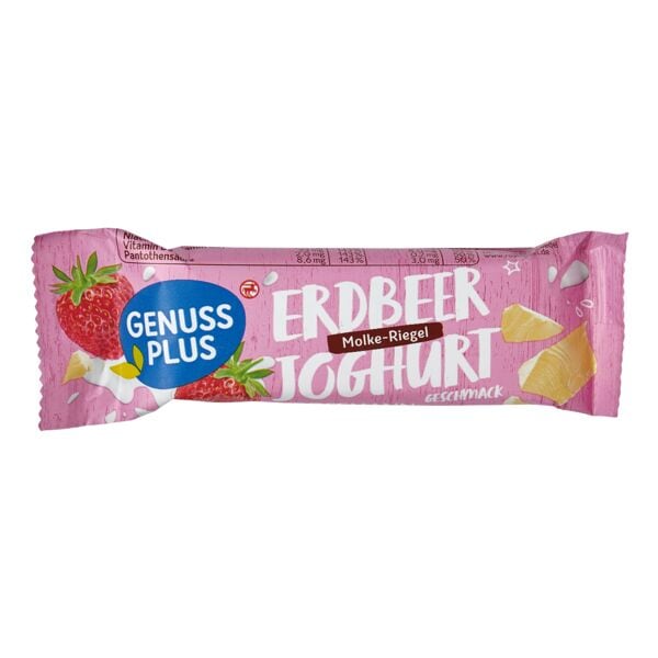 GENUSS PLUS Molke-Riegel »Erdbeer-Joghurt« Image