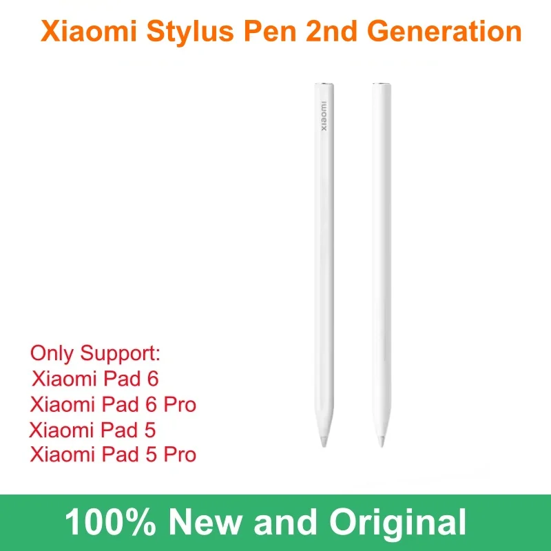 Original Xiaomi Stylus Pen 2nd Generation For Xiaomi Pad 5/ 5Pro Mi Pad 6/6Pro Draw Writing Xiaomi Smart Pen With Screenshot﻿