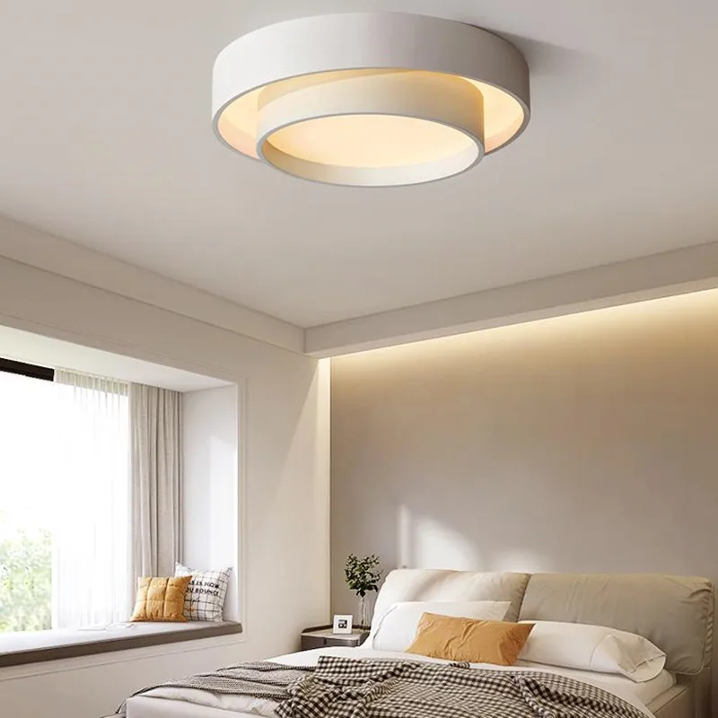 Runde decke lampe moderne led Kunst decke licht Studio Küche schlafzimmer Gang Balkon Korridor weiß designer decke lampe