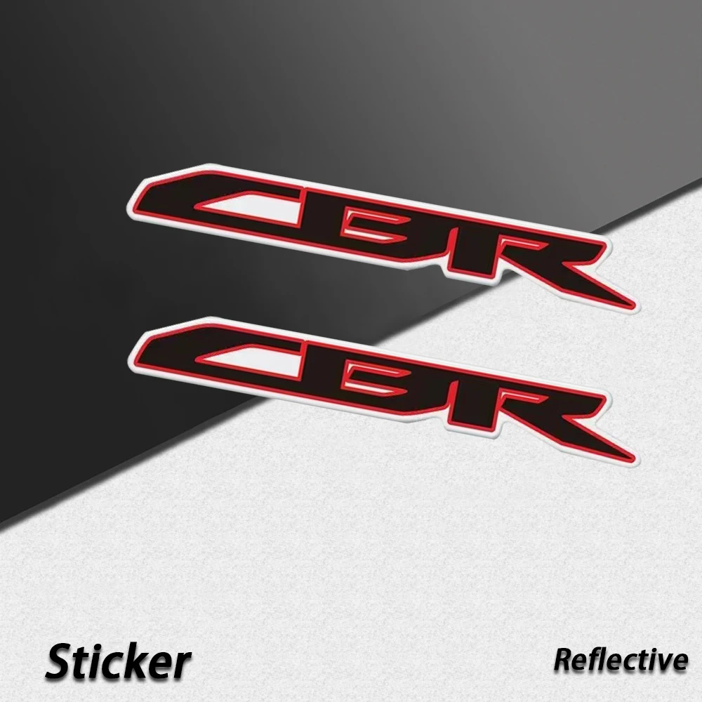 2 Stück cbr 1000rr dekoratives Etikett Motorrad Modifikation Zubehör reflektierende 1000rr Brief wasserdicht Aufkleber 400r 650f 300r Image