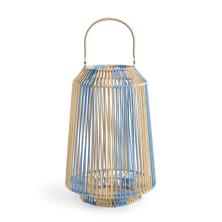 Seaside Rope Lantern - Blue - Grandin Road
