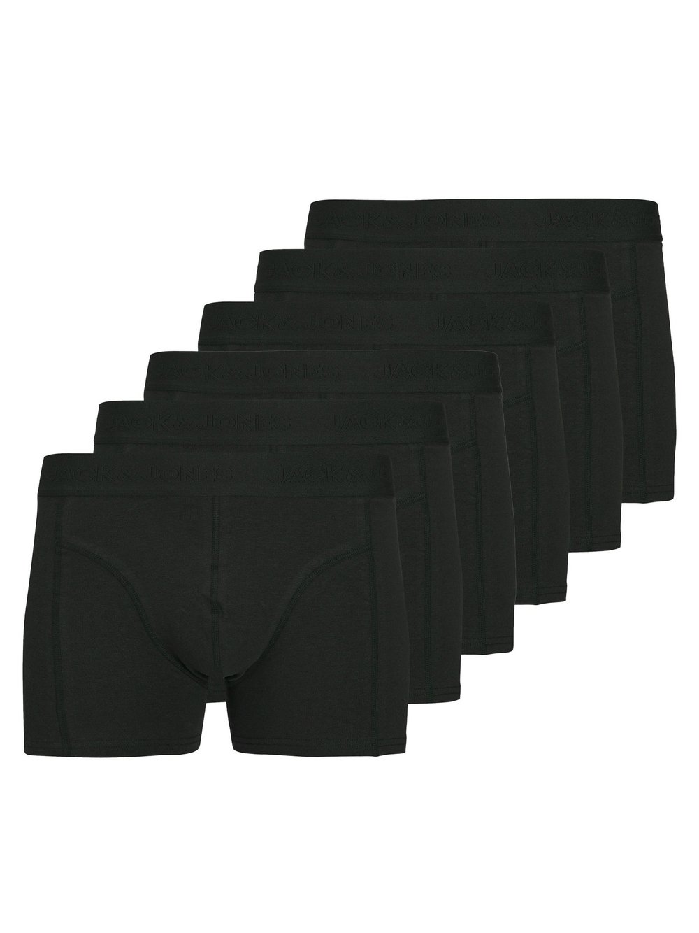 Jack & Jones Boxershort 6er Pack Herren schwarz, M Image