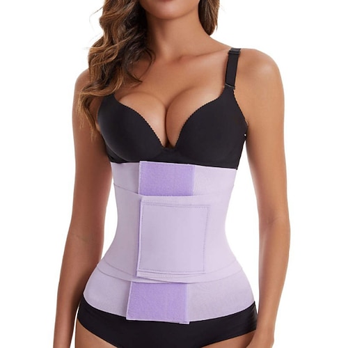 Damen Schwitzgürtel Mode Einfarbig Patchwork Täglich Heim Urlaub Ärmellos Schwarz Rosa Purpur Braun Frühling Figurbetonter Schnitt Image