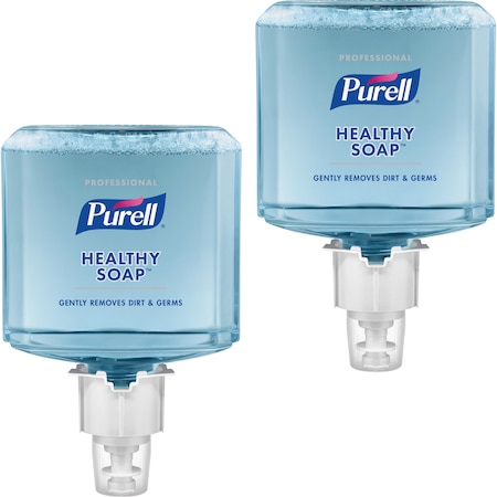 PURELL GOJ647702 Soap Refills, Foam, Prof, f/ES6 Dispenser, 1200ml, BE, PK 2