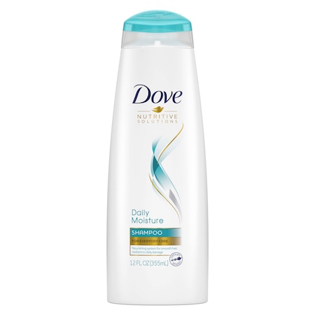 DOVE 86666 Daily Moisture Therapy Shampoo 12 fl. oz. Bottle, PK6 PK6