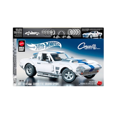 HOT WHEELS JGR31 Mega Corvette Grand Sport Building Set
