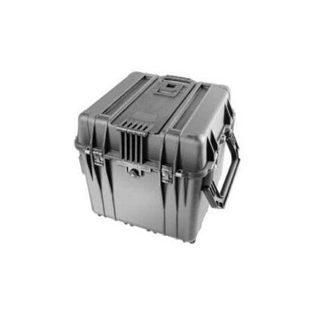 PELICAN 0340NF Black Protective Case, 20-1/2"L x 20-1/2"W x 19-1/4"D