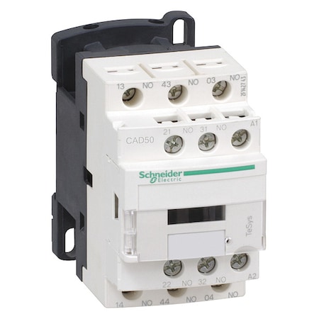 SCHNEIDER ELECTRIC CAD50BL TeSys Deca control relay - 5 NO - <= 690 V - 24 V DC